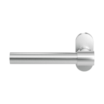 GPF3052.09-04L Hipi Deux+ door handle on rose pointing left 70x32x10mm