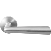 GPF3100.09-00 Pirau door handle on rose 50x8mm