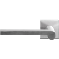 GPF3105.09-02L Tinga door handle on rose pointing left 50x50x8mm