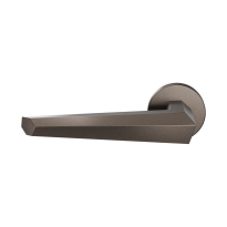 GPF3112.A1-00L Rua door handle on rose pointing left 50x8mm