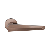 GPF3112.A2-00R Rua door handle on rose pointing right 50x8mm