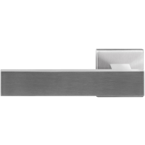 GPF3115.09-02L Hinu door handle on rose pointing left 50x50x8mm