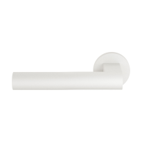GPF3145.62-00L/R Umu door handle on rose pointing left/ right 50x8mm
