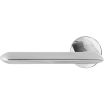 GPF3152.49-00L Wini door handle on rose pointing left 50x8mm