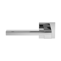 GPF3162.49-02L Raa door handle on rose pointing left 50x50x8mm