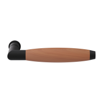 GPF4001.61-H4  Ika XL door handle black/ cherry