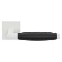 GPF4001.62-H2 Ika XL door handle on square rose white/ ebony