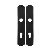 GPF6100.22 backplate 72PZ wrought iron black