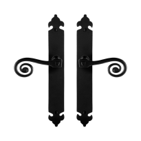 GPF6200.60 Kera door handle on long plate 291x41x4mm