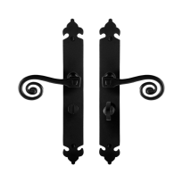 GPF6200.60 Kera door handle on long plate 291x41x4mm