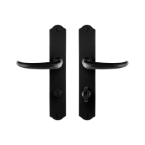 GPF6205.60 Uhka door handle on plate 238x41x4mm