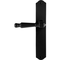 GPF6205.60L/R Mela door handle on plate, 238x41x4mm