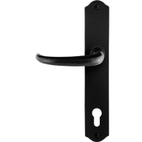 GPF6205.60L/R Uhka door handle on plate 238x41x4mm