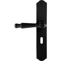 GPF6210.60L/R Mela door handle on plate 238x41x4mm