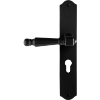 GPF6210.60L/R Mela door handle on plate 238x41x4mm