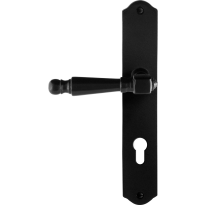 GPF6210.60L/R Mela door handle on plate 238x41x4mm
