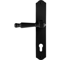 GPF6210.60L/R Mela door handle on plate 238x41x4mm