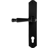 GPF6210.60L/R Mela door handle on plate 238x41x4mm