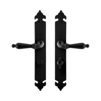 GPF6215.60 Muki door handle on long plate 291x41x4mm