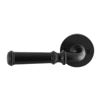 GPF6220.60-00L/R Meri door handle on rose pointing left/ right 53x5mm