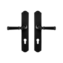 GPF6220.60 Meri door handle on plate 238x41x4mm
