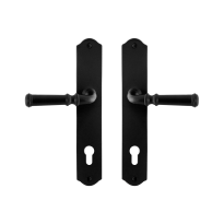 GPF6220.60 Meri door handle on plate 238x41x4mm