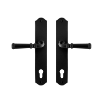 GPF6220.60 Meri door handle on plate 238x41x4mm