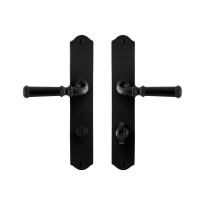 GPF6220.60 Meri door handle on plate 238x41x4mm