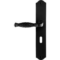 GPF6225.60L/R Tuli door handle on plate 238x41x4mm