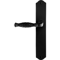 GPF6225.60L/R Tuli door handle on plate 238x41x4mm