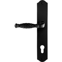GPF6225.60L/R Tuli door handle on plate 238x41x4mm