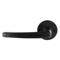 GPF6230.60-00L/R Eno door handle on rose pointing left/ right 53x5mm