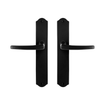 GPF6230.60 Eno door handle on plate 238x41x4mm