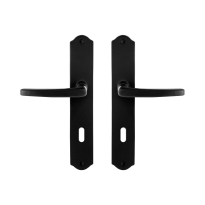 GPF6230.60 Eno door handle on plate 238x41x4mm