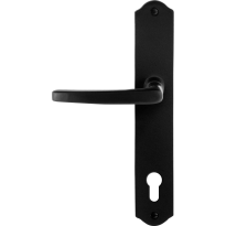 GPF6230.60L/R Eno door handle on plate 238x41x4mm