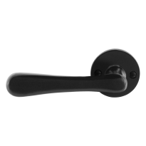 GPF6240.60-00L/R Paju door handle on rose pointing left/ right 53x5mm
