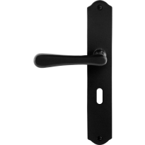 GPF6240.60L/R Paju door handle on plate 238x41x4mm