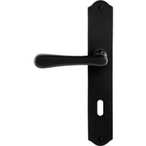 GPF6240.60L/R Paju door handle on plate 238x41x4mm