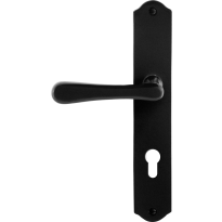 GPF6240.60L/R Paju door handle on plate 238x41x4mm