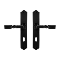 GPF6245.60 Nokka door handle on plate 238x41x4mm