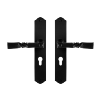 GPF6245.60 Nokka door handle on plate 238x41x4mm