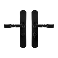 GPF6245.60 Nokka door handle on plate 238x41x4mm