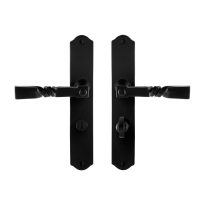 GPF6245.60 Nokka door handle on plate 238x41x4mm