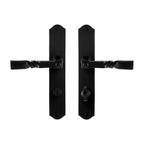GPF6245.60 Nokka door handle on plate 238x41x4mm