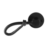 GPF6255.60-00L Sula door handle on rose pointing left 53x5mm