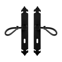 GPF6255.60 Sula door handle on long plate 291x41x4mm