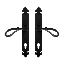 GPF6255.60 Sula door handle on long plate 291x41x4mm
