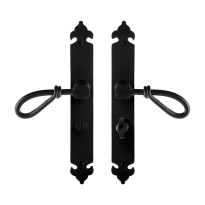 GPF6255.60 Sula door handle on long plate 291x41x4mm