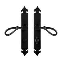 GPF6255.60 Sula door handle on long plate 291x41x4mm