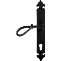 GPF6255.60L Sula door handle on long plate pointing left 291x41x4mm